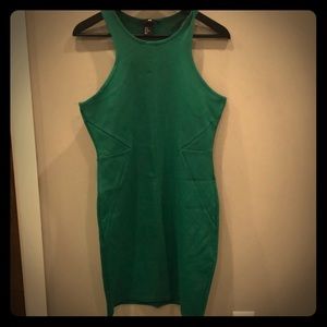 Green summer dress
